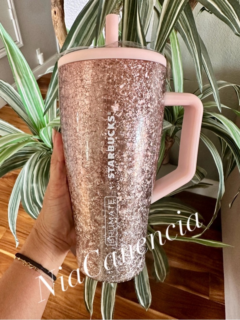 Starbucks Brumate Era 30oz  Philippines Crackle Pink Blossom Travel Tumbler
